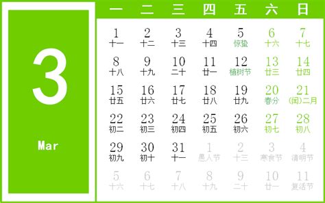 2004年3月|万年历2004年3月在线日历查询